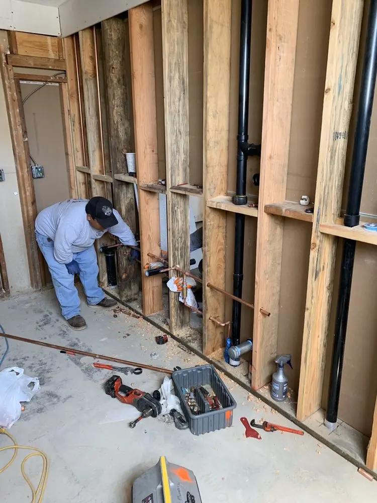 Commercial rough-in plumbing for Commercial Plumbing in Paloma del Sol - Paseo del Sol